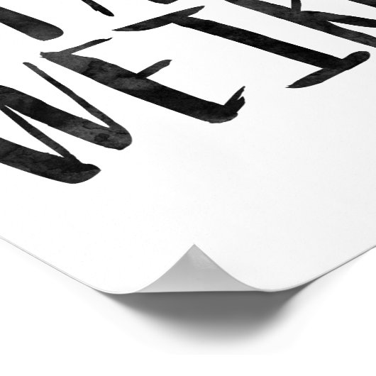 Blijf raar poster (Hoek)