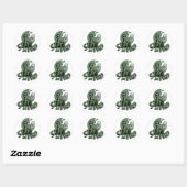 Blijf raar ronde sticker (Vel)