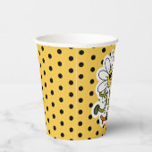 Blijf raar skateboarden Daisy Papieren Bekers (Rechts)