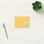 Blijf raar skateboarden Daisy Post-it® Notes (Kantoor)