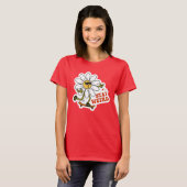 Blijf raar skateboarden Daisy T-shirt (Voorkant volledig)
