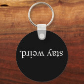 Blijf raar sleutelhanger (Voorkant)