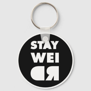 Blijf raar sleutelhanger