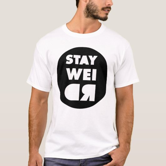 Blijf raar t-shirt (Voorkant)