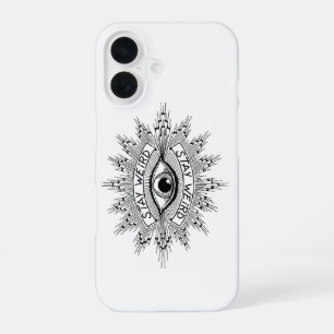 Blijf raar telefoonhoesje iPhone 16 hoesje