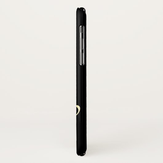 Blijf raar zwart goud, gestroomlijnd koel Case-Mate iPhone case (Achterkant/links)