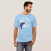 Blijf Rad met een pistool T-shirt (Voorkant volledig)