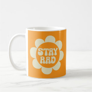 Blijf Rad Retro Graphic Mok