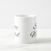 Blijf rare grillige typografie met Heart Coffee Koffiemok (Center)