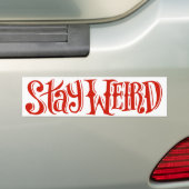 Blijf Rare Sticker (Op auto)