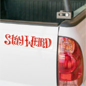 Blijf Rare Sticker (Op Truck)