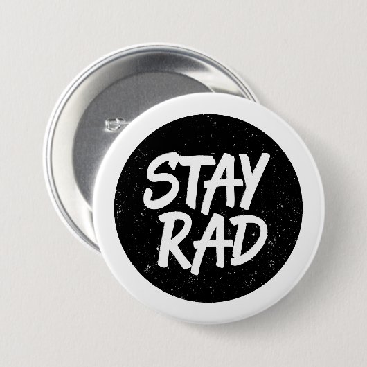 Blijf rijden ronde button 7,6 cm (Voorkant /achterkant)