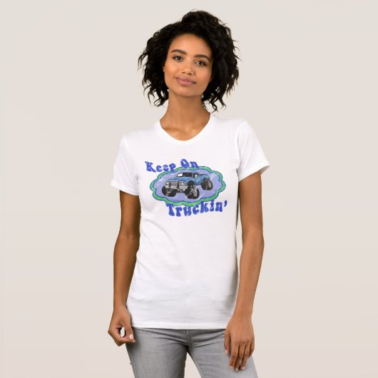 Blijf rijden t-shirt (Voorkant volledig)