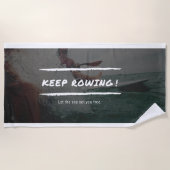 BLIJF ROEIEN STRANDLAKEN (Voorkant)