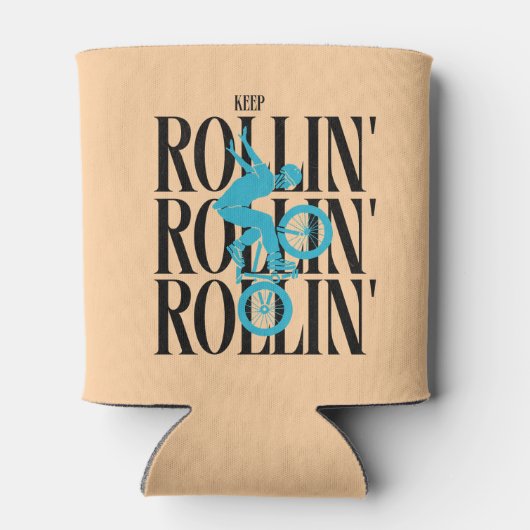 Blijf rollen blikjeskoeler (Achterkant)