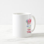 Blijf rustig aan doen. koffiemok (Voorkant rechts)