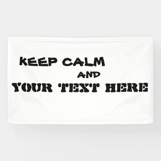 BLIJF RUSTIG BEWERKBAAR SPANDOEK (Horizontaal)