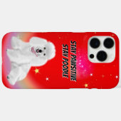 Blijf rustig Case-Mate iPhone case (Achterkant (horizontaal))
