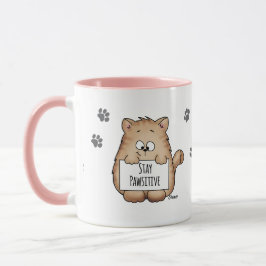 Blijf rustig - Cute Cat Lovers Coffee-Mok Mok