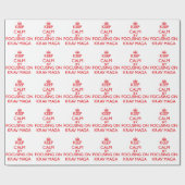 Blijf rustig door te focussen op Krav Maga Cadeaupapier (Vlak)