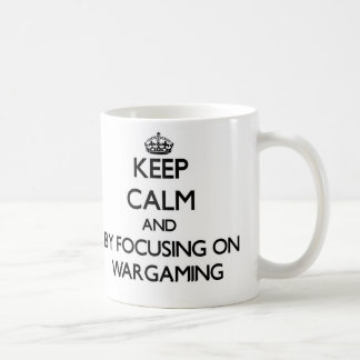 Blijf rustig door te focussen op Wargaming Koffiemok