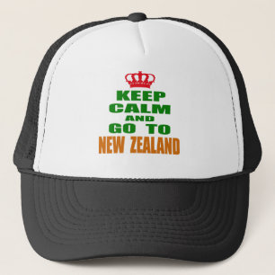 Blijf rustig en ga naar Nieuw-Zeeland. Trucker Pet