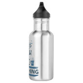 Blijf rustig en ga vissen waterfles (Rechts)