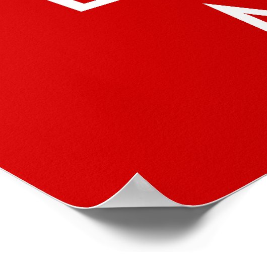 Blijf rustig en hou van me poster met hart | Aange (Hoek)