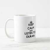 Blijf rustig en luister naar Duran Koffiemok (Links)