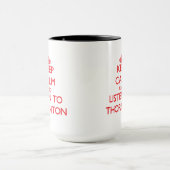 Blijf rustig en luister naar Thornton Mok (Midden)