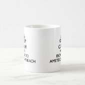 Blijf rustig en ontsnappen aan Amsterdam Beach Wis Magische Mok (Center)