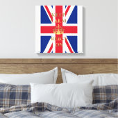 Blijf rustig en rustig aan doen canvas afdruk (Insitu (Slaapkamer))