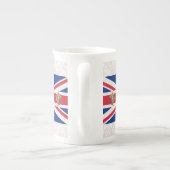 Blijf rustig en rustig aan doen porselein kop (Achterkant)