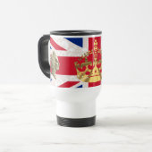 Blijf rustig en rustig aan doen reisbeker (Voorkant links)