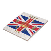 Blijf rustig en rustig aan doen tegeltje (Zijkant)