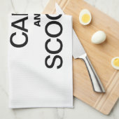 BLIJF RUSTIG EN SCOOTER THEEDOEK (Quarter Fold)