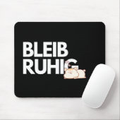 Blijf Rustig – Grappige Blijf Kalmeer Kantoor Muis Muismat (Met muis)