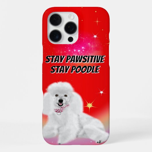 Blijf rustig iPhone hoesje (Achterkant)