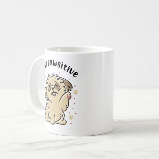 Blijf rustig koffiemok (Voorkant links)