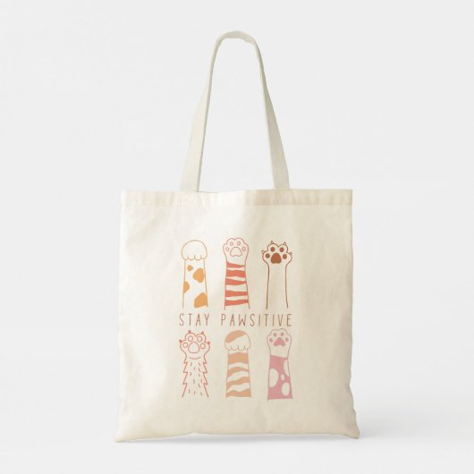 Blijf rustig tote bag (Achterkant)