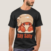 Blijf salty t-shirt (Voorkant)