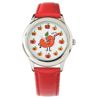 Blijf sappig – Mooie rode appel Horloge
