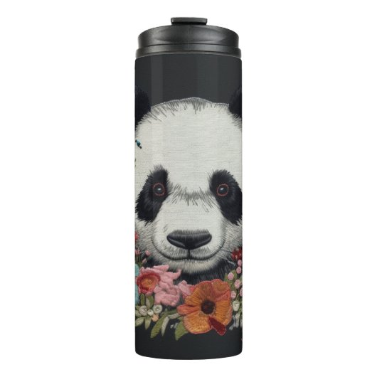 Blijf Schattig en Verfrist met onze Panda Thermosbeker (Voorkant)