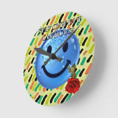 BLIJF SCHATTIGE, MAAR VOORZICHTIG! RONDE KLOK (Hoek)