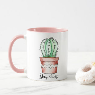 Blijf Scherp Cactus Mok