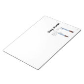 Blijf scherp notitieblok (Schuin)