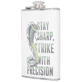 Blijf scherp, raak met precisie - Cobra Design Heupfles (Links)