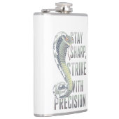 Blijf scherp, raak met precisie - Cobra Design Heupfles (Rechts)