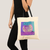 Blijf Schijnen Boodschappentas Tote Bag (Voorkant (product))