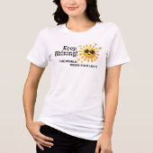 Blijf Schijnen Schattig T-shirt (Voorkant)